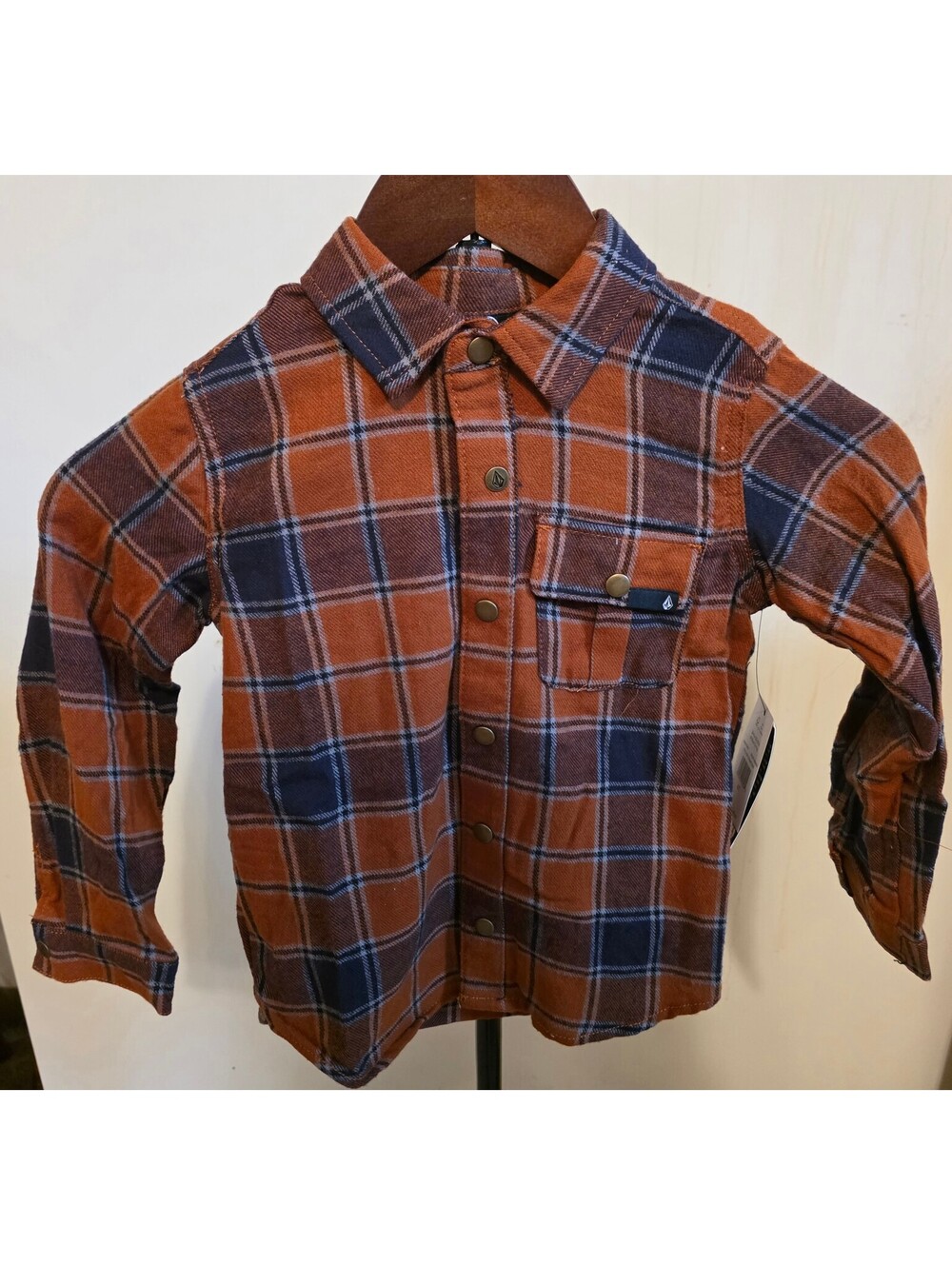 Volcom Boys Flannel Shirt